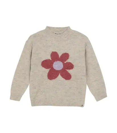 Daily7 Knitted Sweater Flower – Pale Mauve Daily7 Knitted Sweater Flower – Pale Mauve