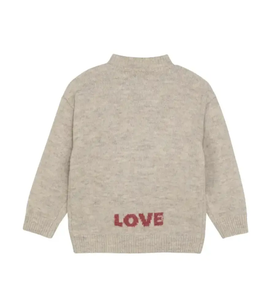 Daily7 Knitted Sweater Flower – Pale Mauve Daily7 Knitted Sweater Flower – Pale Mauve