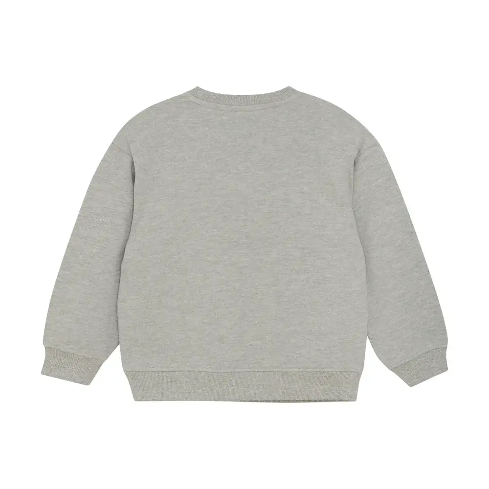 Daily7 Oversized Sweater Artwork – Medium Grey Melange Daily7 Oversized Sweater Artwork – Medium Grey Melange