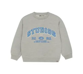 Daily7 Oversized Sweater Artwork – Medium Grey Melange Daily7 Oversized Sweater Artwork – Medium Grey Melange