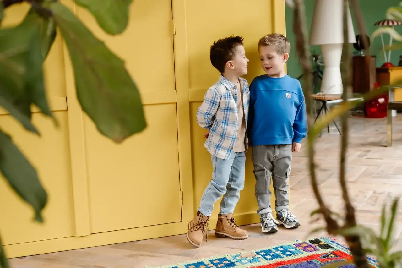 Daily7 Shirt Check Print – Dusty Kobalt Daily7 Shirt Check Print – Dusty Kobalt