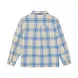 Daily7 Shirt Check Print – Dusty Kobalt Daily7 Shirt Check Print – Dusty Kobalt