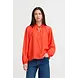 ICHI Karlani Blouse – Fiery Red