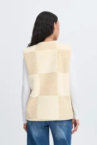 ICHI Tonza Waistcoat – Fog