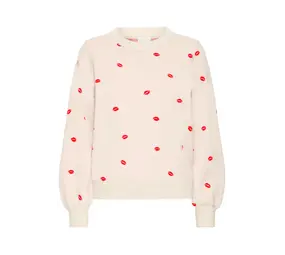 ICHI Brielle Pullover – Oatmeal Melange ICHI Brielle Pullover – Oatmeal Melange