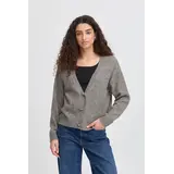ICHI Dasila Cardigan – Dark Grey Melange
