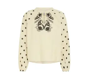 ICHI Elumo Blouse – Almond Milk