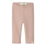 Lil' Atelier Nora Slim Legging - Cameo Rose