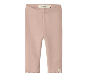 Lil' Atelier Nora Slim Legging - Cameo Rose