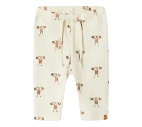 Lil' Atelier Lavo Emi Loose Pant - Turtledove Strong Man