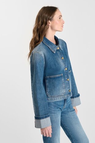 Le Temps des Cerises Aleska denim jacket - Blue
