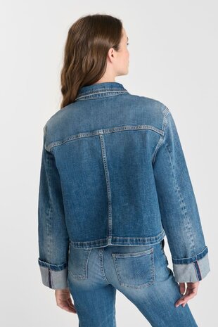Le Temps des Cerises Aleska denim jacket - Blue
