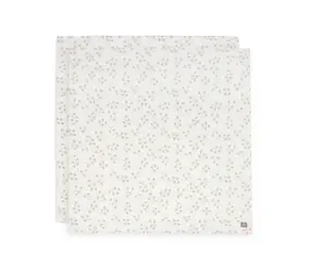 Jollein Hydrofiele Doek 115x115cm Leafy Dreams - 2 Stuks Jollein Hydrofiele Doek 115x115cm Leafy Dreams - 2 Stuks