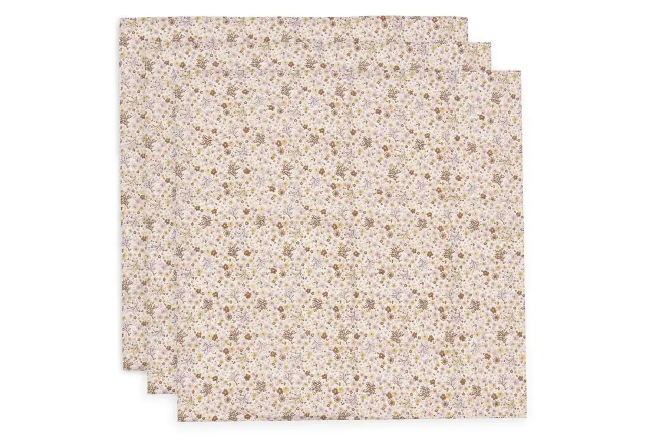 Jollein Hydrofiele Doek 70x70cm Flower Fairies - 3 Stuks Jollein Hydrofiele Doek 70x70cm Flower Fairies - 3 Stuks