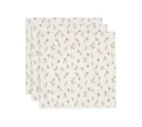 Jollein Hydrofiele Doek 70x70cm Tiny Park - 3 Stuks Jollein Hydrofiele Doek 70x70cm Tiny Park - 3 Stuks