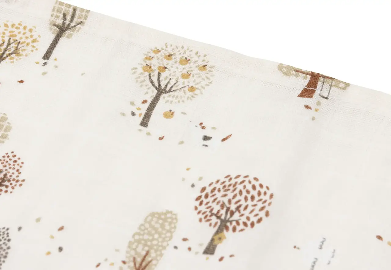 Jollein Hydrofiele Doek 70x70cm Tiny Park - 3 Stuks Jollein Hydrofiele Doek 70x70cm Tiny Park - 3 Stuks