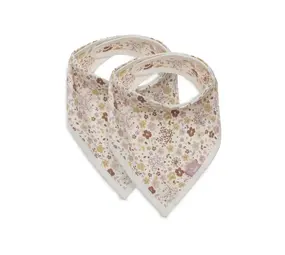 Jollein Slab Bandana Flower Fairies - 2 Stuks Jollein Slab Bandana Flower Fairies - 2 Stuks