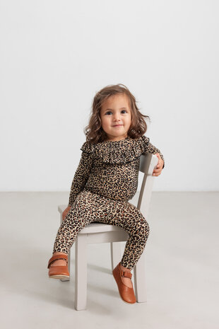 MarMar Copenhagen Pants Leo Leg - Brown Leo