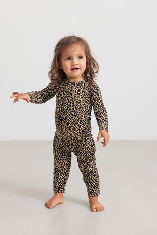 MarMar Copenhagen Pants Leo Leg - Brown Leo