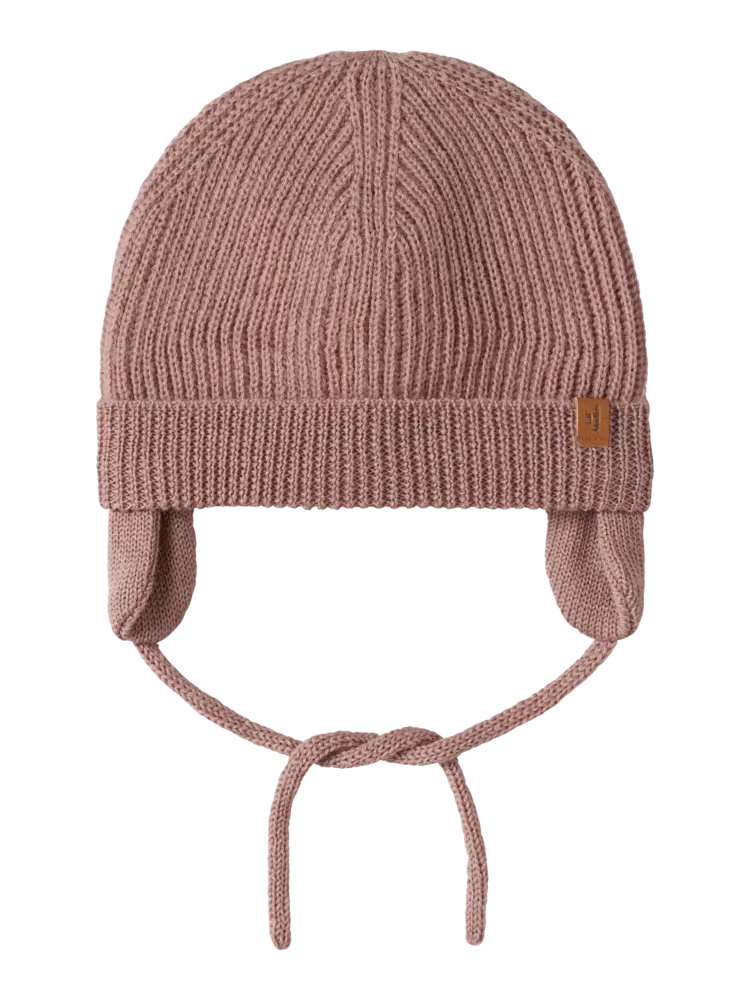Lil' Atelier Nanson Knit Hat – Misty Rose