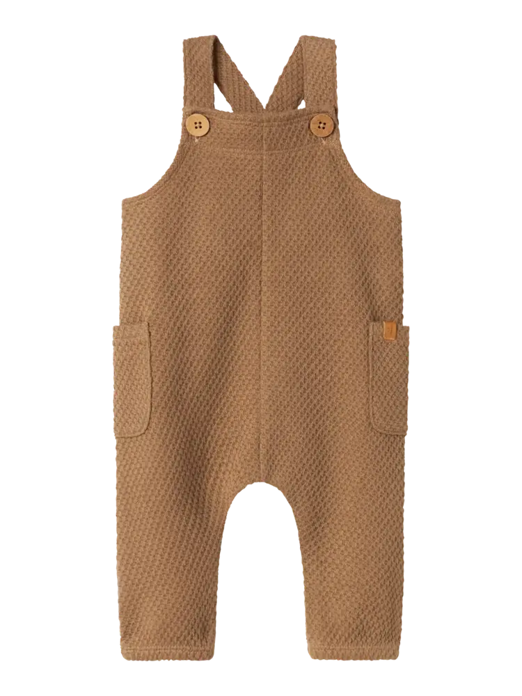 Lil' Atelier Noello Loose Overall – Sepia Tint