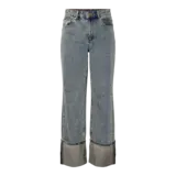 Y.A.S Tira HMW Jeans – Light Blue Denim Soft Pink Wash