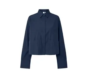 Y.A.S Lee Short Shirt - Navy Blazer