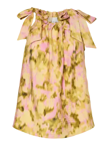 Y.A.S Marinna SL Top - French Vanilla Marinna print Y.A.S Marinna SL Top - French Vanilla Marinna print