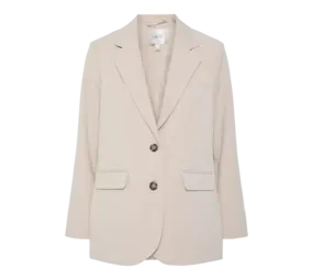 Y.A.S Reemaj LS Blazer - Oxford Tan