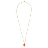 A Beautiful Story Calm Carnelian Necklace GC A Beautiful Story Calm Carnelian Necklace GC