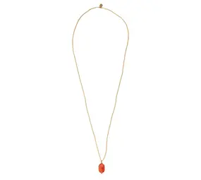 A Beautiful Story Calm Carnelian Necklace GC A Beautiful Story Calm Carnelian Necklace GC