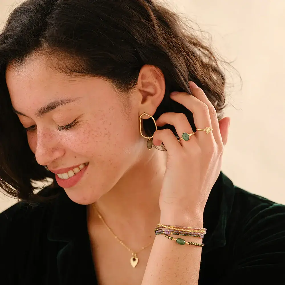 A Beautiful Story Honorable Vintage Heart Ring GP