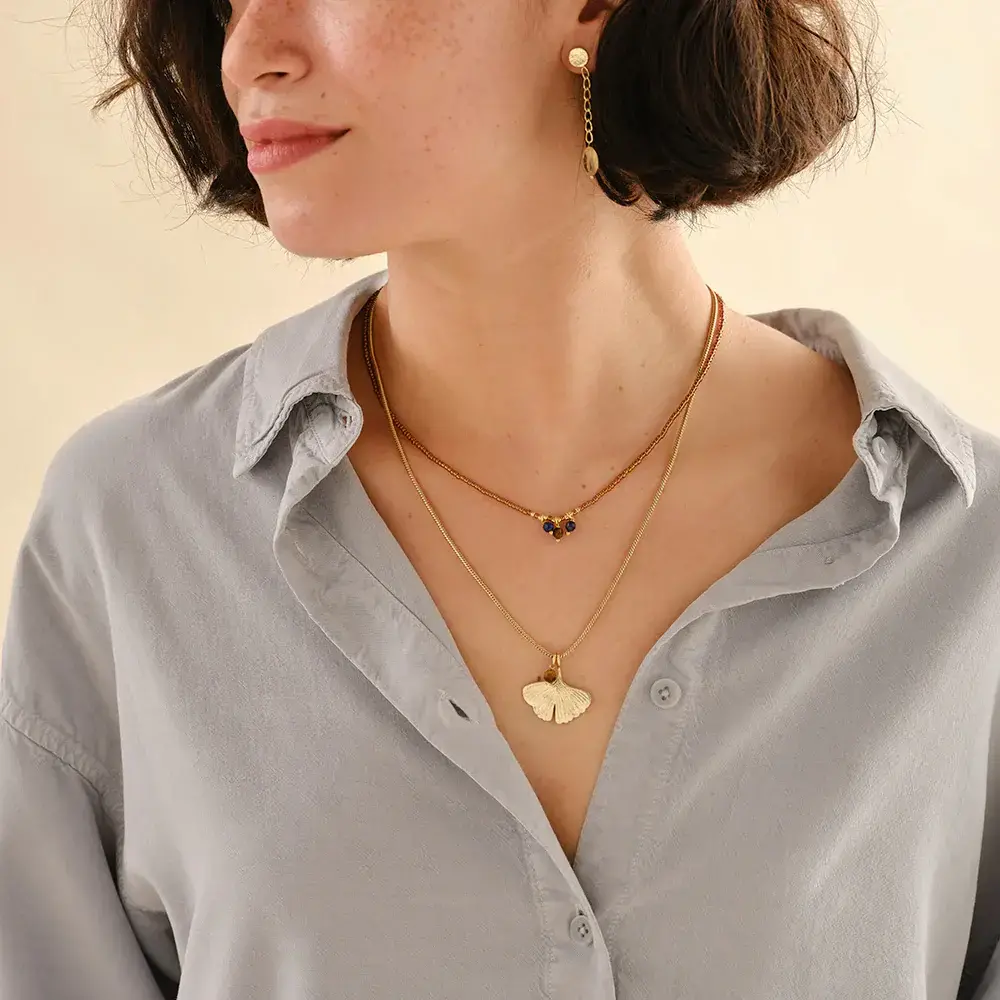 A Beautiful Story Imagine Tiger Eye Necklace GP