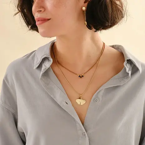 A Beautiful Story Imagine Tiger Eye Necklace GP