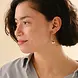 A Beautiful Story Solidarity Tiger Eye Earrings GP A Beautiful Story Solidarity Tiger Eye Earrings GP