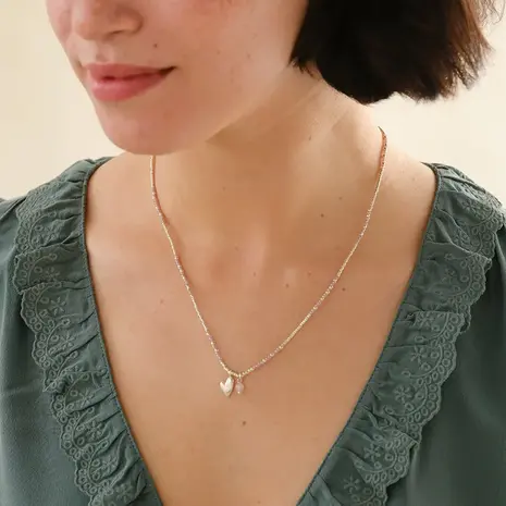 A Beautiful Story Honored Rose Quartz Necklace SC