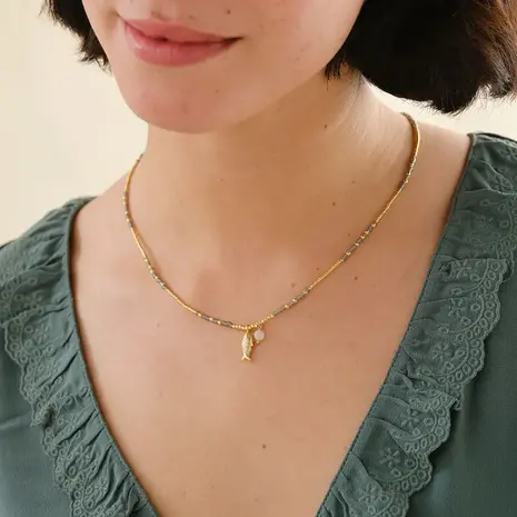 A Beautiful Story Honored Moonstone Necklace GC A Beautiful Story Honored Moonstone Necklace GC