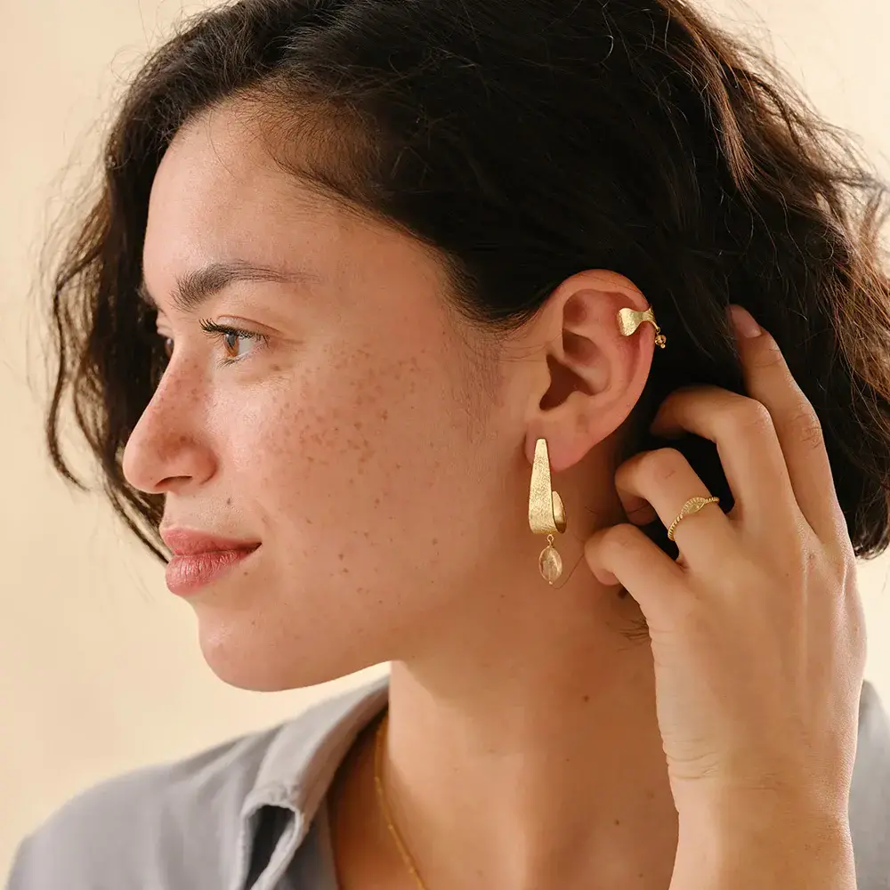 A Beautiful Story Amazing Citrine Earrings GP