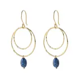 A Beautiful Story Enjoyable Lapis Lazuli Earrings GP A Beautiful Story Enjoyable Lapis Lazuli Earrings GP