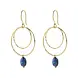 A Beautiful Story Enjoyable Lapis Lazuli Earrings GP A Beautiful Story Enjoyable Lapis Lazuli Earrings GP