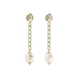 A Beautiful Story Meditation Citrine Earrings GP A Beautiful Story Meditation Citrine Earrings GP