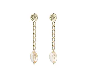 A Beautiful Story Meditation Citrine Earrings GP A Beautiful Story Meditation Citrine Earrings GP