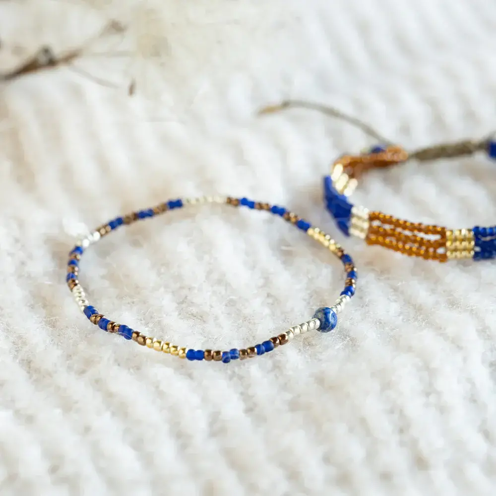 A Beautiful Story Sensible Lapis Lazuli Bracelet SC