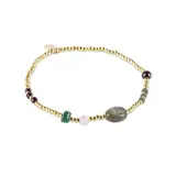 A Beautiful Story Amuse Labradorite Gemstone Mix Bracelet GC A Beautiful Story Amuse Labradorite Gemstone Mix Bracelet GC