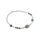 A Beautiful Story Amuse Labradorite Gemstone Mix Bracelet SC A Beautiful Story Amuse Labradorite Gemstone Mix Bracelet SC