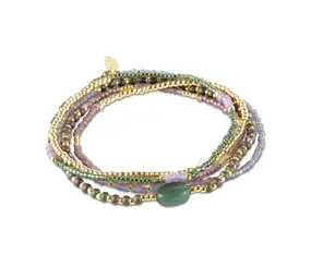 A Beautiful Story Experience Aventurine Rose Quartz  Bracelet GC A Beautiful Story Experience Aventurine Rose Quartz  Bracelet GC