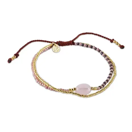 A Beautiful Story Soothing Rose Quartz Bracelet GC
