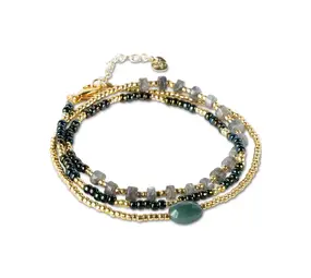 A Beautiful Story Identity Labradorite Aventurine Bracelet GC A Beautiful Story Identity Labradorite Aventurine Bracelet GC