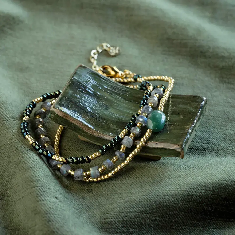 A Beautiful Story Identity Labradorite Aventurine Bracelet GC