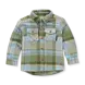 Daily7 Boys check shirt - Shady Green